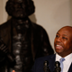 Sen. Tim Scott (R-SC) speaks at an event honoring the bicentennial of Frederick Douglass’ birth on Capitol Hill on February 14, 2018 in Washington, DC. Douglass, born into slavery, rose to become one of the leading social reformers of his time.